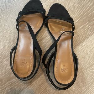 Strappy Black H&M Sandals